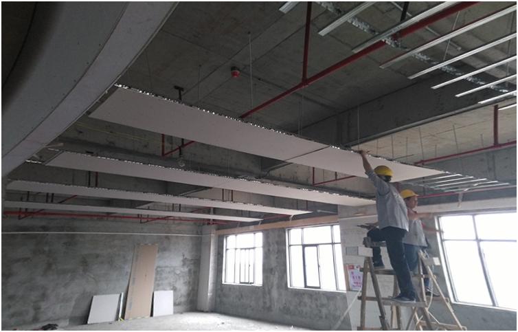 东莞港电公司办公楼大型综合工程施工过程剖析