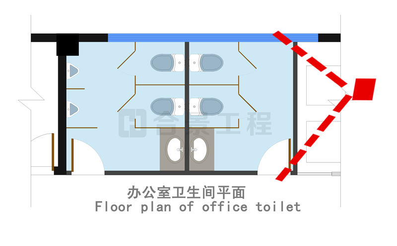 中山万腾达办公室装修效果图