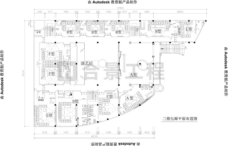 豪门夜焰KTV装修效果图