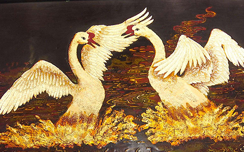 环境设计下的漆画装饰艺术