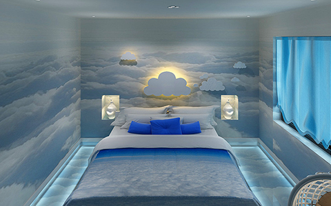 主题酒店客房装修如何搭配色彩？